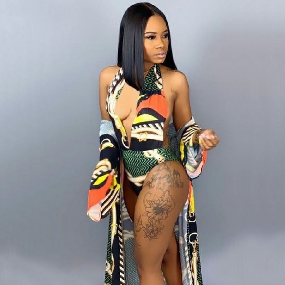 Haute Helena Irie Monokini Set - Picture 3 of 4